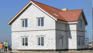 Построить двухэтажный дом из газобетона в Энгельс - Строй-Энг от 136266 рублей